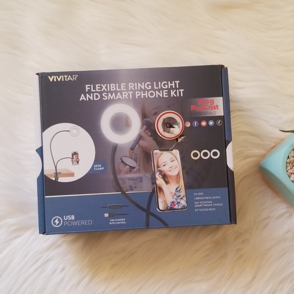 Vivitar Flexible Ring Light and Smart Phone Kit